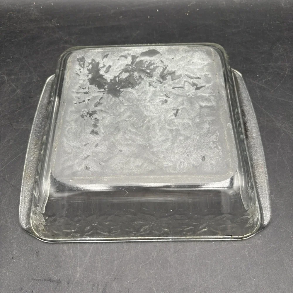 Vtg 2 Princess House Exclusive Fantasia Crystal Baking Dishes No Broiler Use